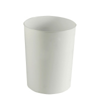 Denox - Papelera de escritorio de 11 litros. Color Blanco. Papelera de plástico Papper DENOX