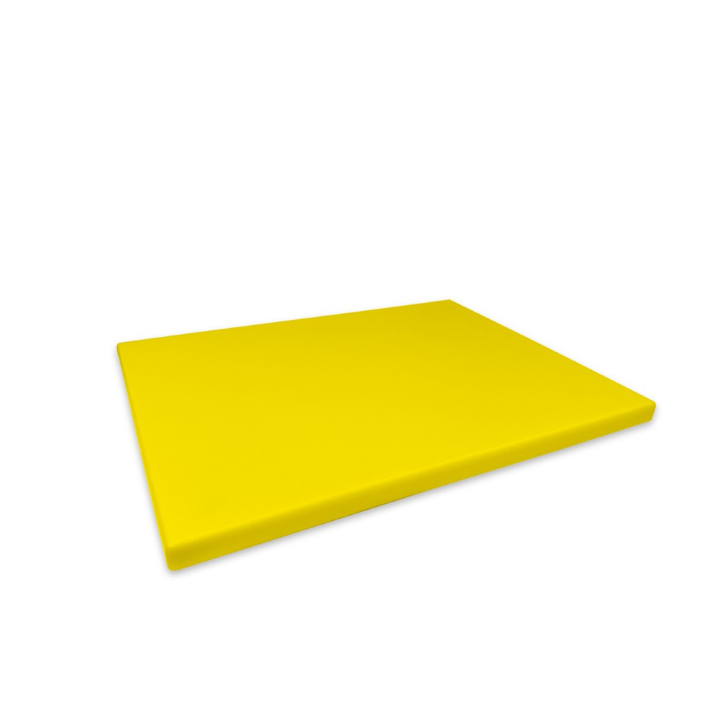 Denox - Tabla de cortar profesional Mediana (400 x 300 mm) Color amarillo | DENOX