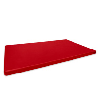 Denox - Tabla de cortar profesional Grande (500 x 300 mm) Color rojo | DENOX