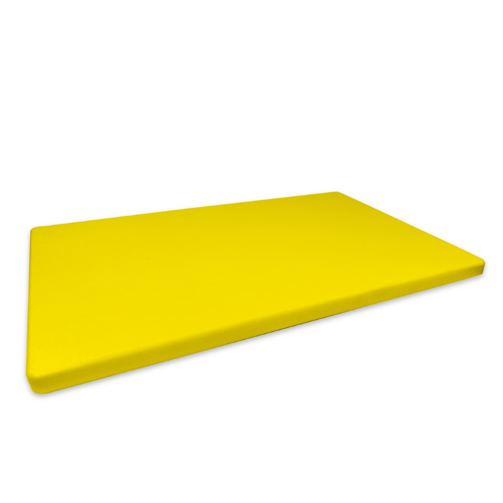 Denox - Tabla de cortar profesional Grande (500 x 300 mm) Color amarillo | DENOX