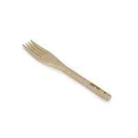 Ibili - tenedor madera mango redondo 30 cm 6 uds