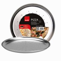 Ibili - molde pizza crispy estañado 28 cms. 6 uds